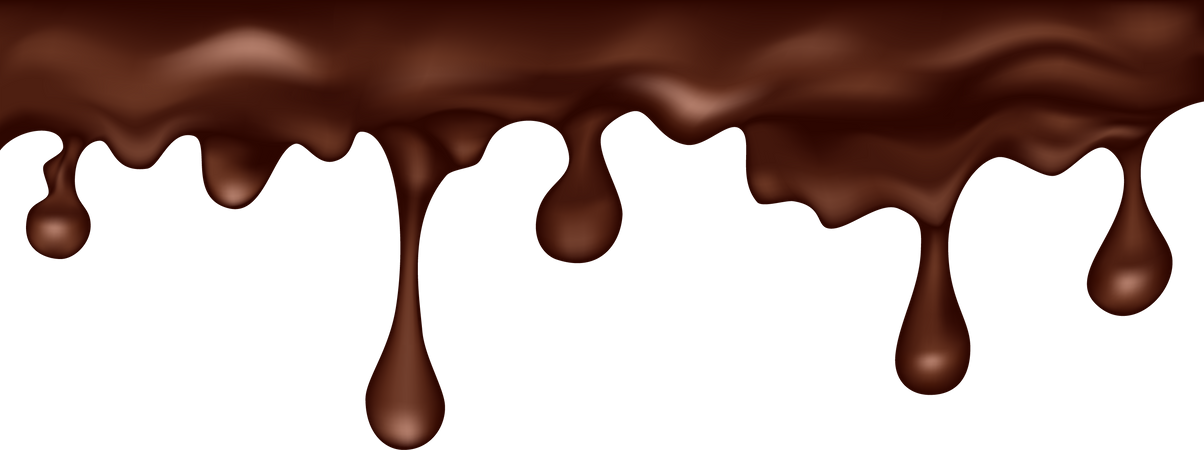 Dripping glaze background. Chocolate liquid sweet flow.